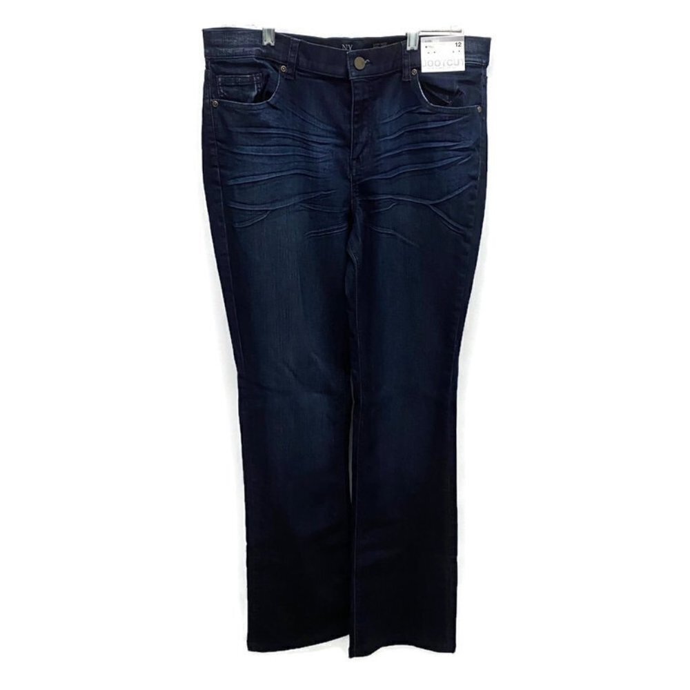 New York & Company Dark Blue "Bootcut" Jeans